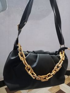 Bebe Black Shoulder Bag