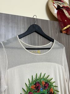 See Through Shoulder Top