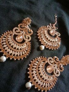 Elegant Gold Plated Jewelry Set