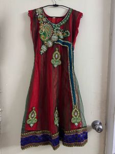 Beautiful Wedding Red Kurti