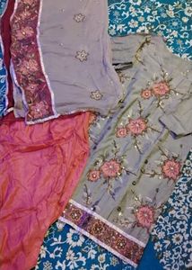 Elegant Embroidered Kurta Set