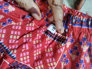 Multicolour Kurta Pant Set For Baby Girl
