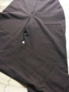 Brown High-Waisted Trousers