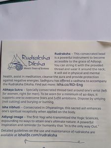 RUDRAKSHA DIKSHA KIT