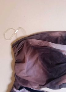 Stylish Tie-Dye One-Shoulder Dress