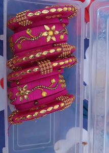 Pink Bangles Set