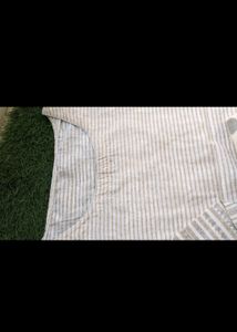 Khadi Cotton Cream Color Kurta Set New Branded