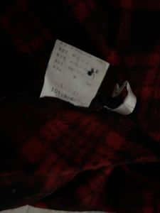 Red &amp; Black Plaid Pants