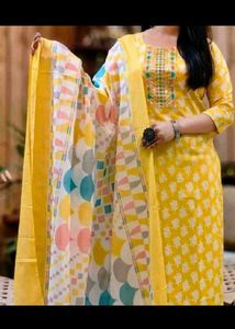 Elegant Yellow Kurta Set