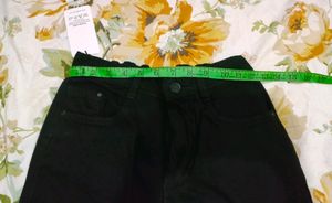 Odio Black Straight Fit Jeans