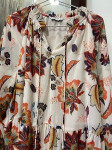 A-LINE MIDI DRESS