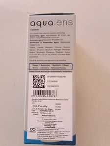 Aqua lens