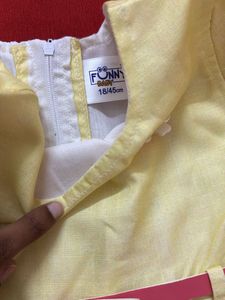 Cute Yellow Floral Dress