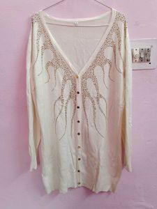 Women&#39;s stylish V Neck Cardigan