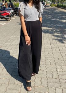 Wide Leg Basic Jumpsuit