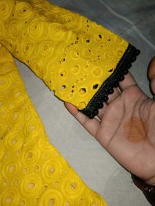 New Yellow Kurti