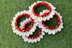 Seashell Bangles - Set of 4