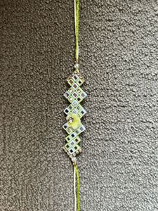 Handmade Mirror Work Rakhi