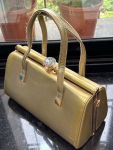 Gold Handbag