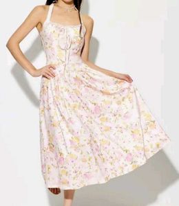 Floral Halter Sundress
