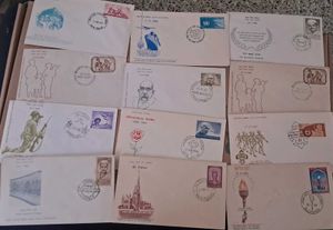 12 Vintage FDCs Of 1960s