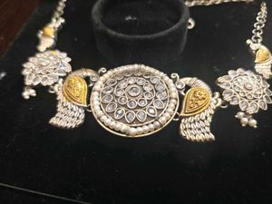 Peacock Design Orissa Tribal Choker