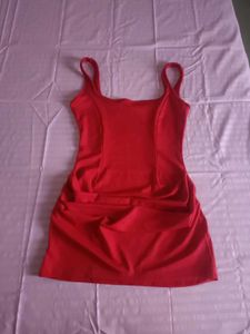 Red Bodycon Mini Dress