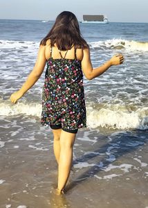 Make Offers For Floral Black 🖤 Beach 🏖️ Dress 👗