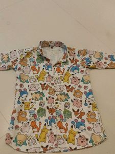 Women’s Pokemon Print Shirt