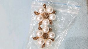 Beautiful White Pearl Ring Adustable And New
