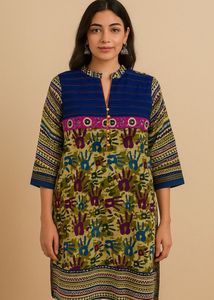 Rajasthani Printed Designer Kurti For Women