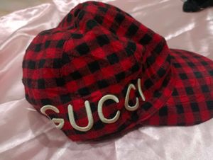 Gucci Plaid Baseball Cap
