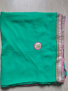 Green Saree