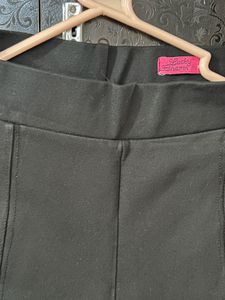 Black Fitted Pants