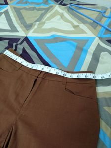 New Wide Leg Brown Trouser