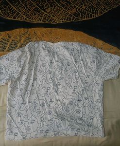 Abstract Print Top