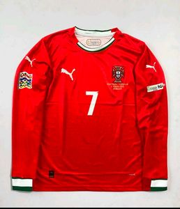 RONALDO #7 Portugal Embroidery Jersey