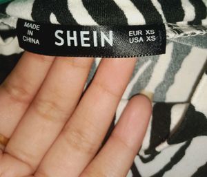 Zebra 🦓 Print Shein Bodycon Dress Party Wear