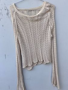 Crochet Knit Top