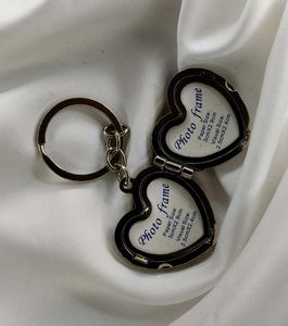 Heart photo frame Keychain