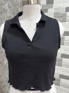Black Crop Top