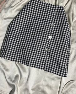 🖤Pinterest Inspired Checkered Black Skirt 🤍