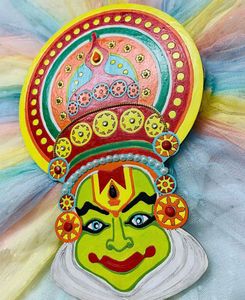 Kathakali Face Wall Hanging