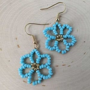Flower Beaded Earring🌼