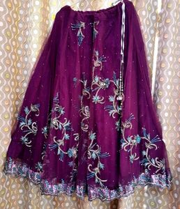 Royal Purple Lehnga | Wedding Season | Party Wear