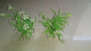 Artificial Flower With Pot