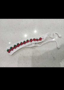 Handmade Crochet Strawberry Headband