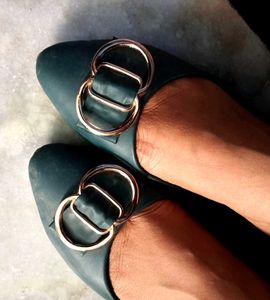 Elegant Blue Flats