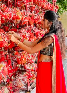 Beautiful Red Saree