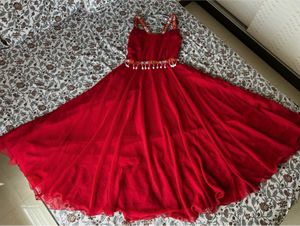 Navratri Special Red Dress